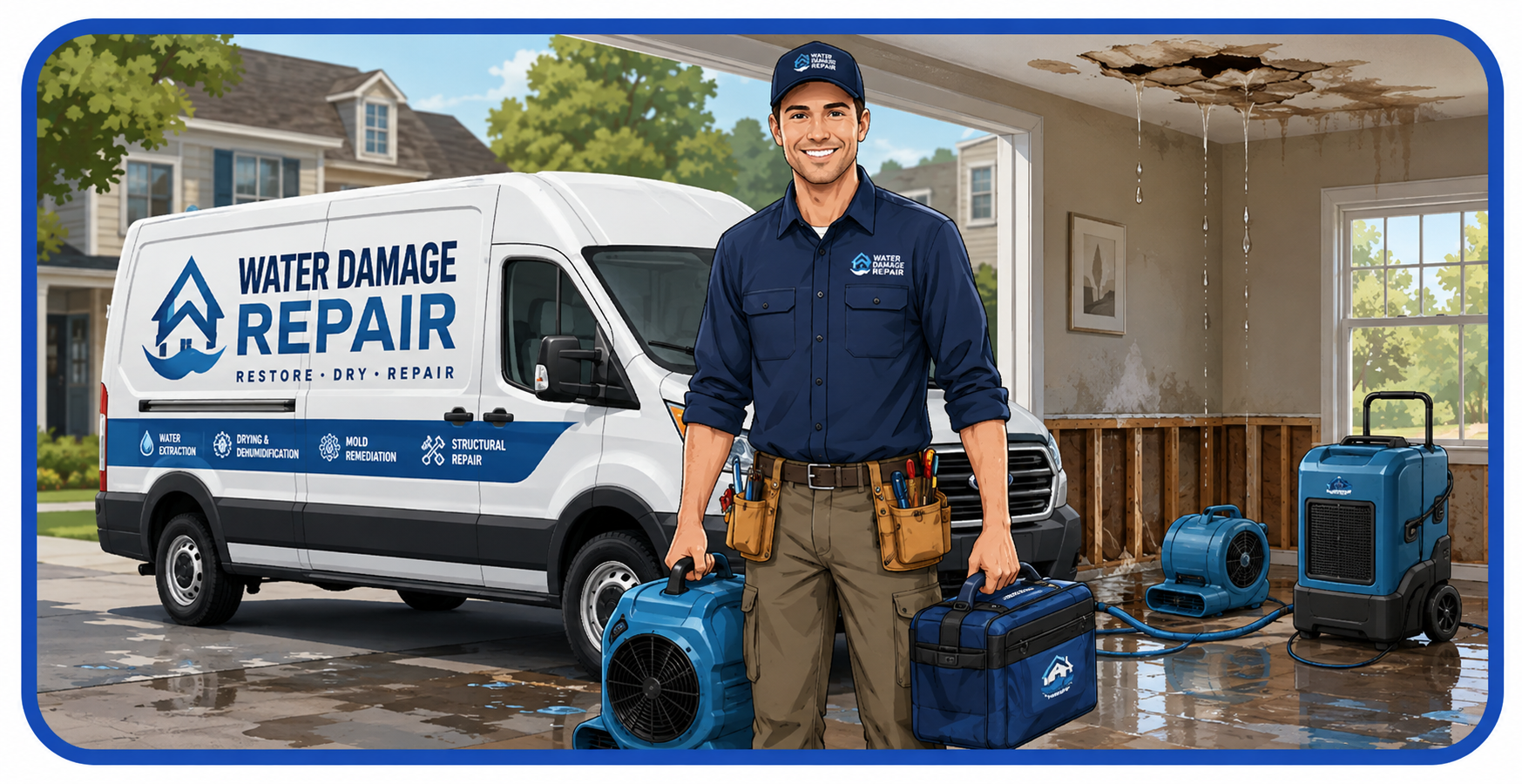 Professional Emergency Water Damage Restoration Service